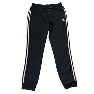 Adidas Women Sweatpants size M pink and black joggers